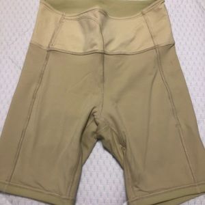 Lululemon high rise bike shorts